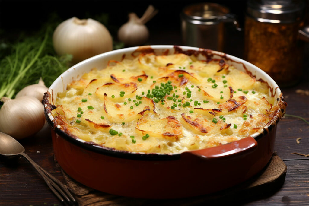 gratin de pommes de terres