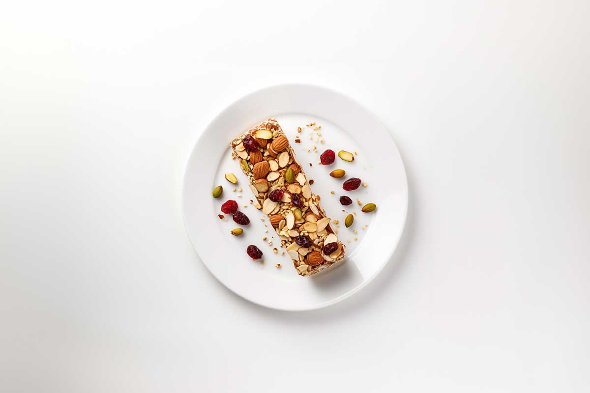 barres de cereales aux graines et au noix